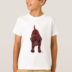 Schokoladen-Labrador-Welpe T-Shirt