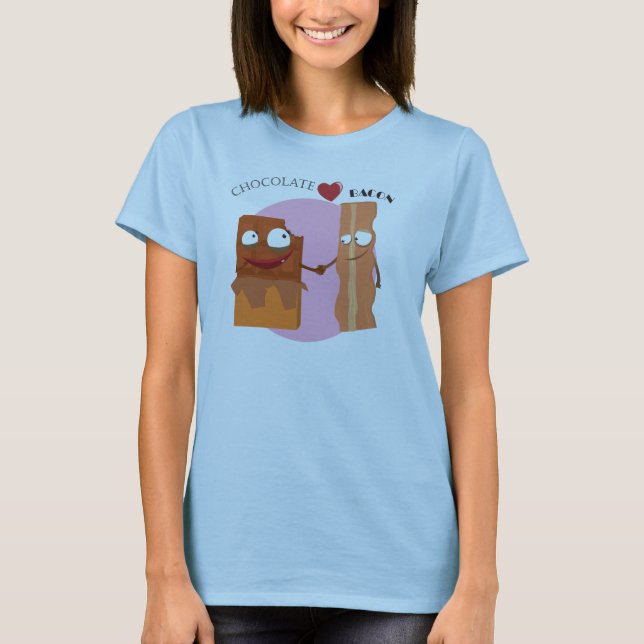 Schokoladen-Liebespeck T-Shirt (Vorderseite)