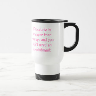 Schokoladen-Liebhaber oder Chocoholic Tasse