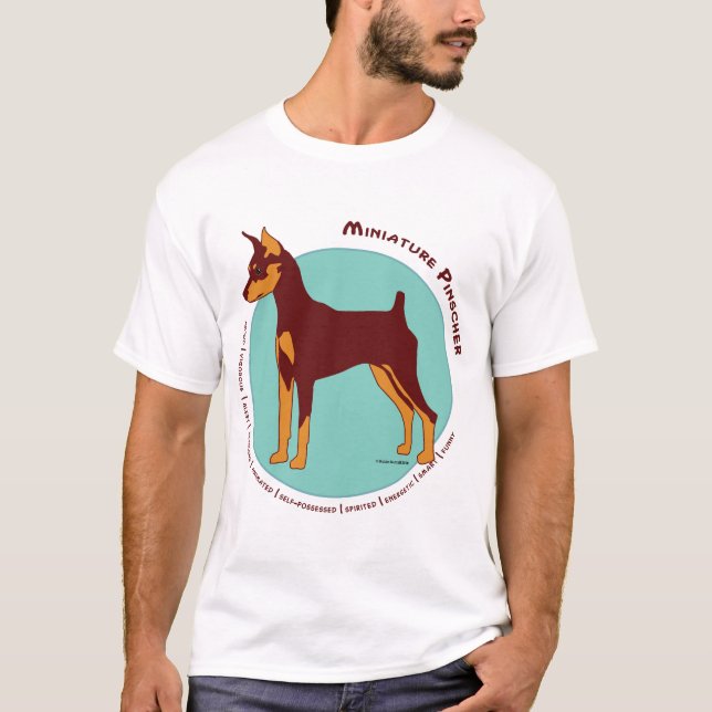 Schokoladen-Minuten-Button T-Shirt (Vorderseite)