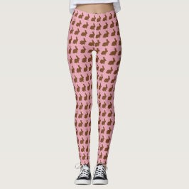 Schokoladen-Osterhasen-Parade! Leggings