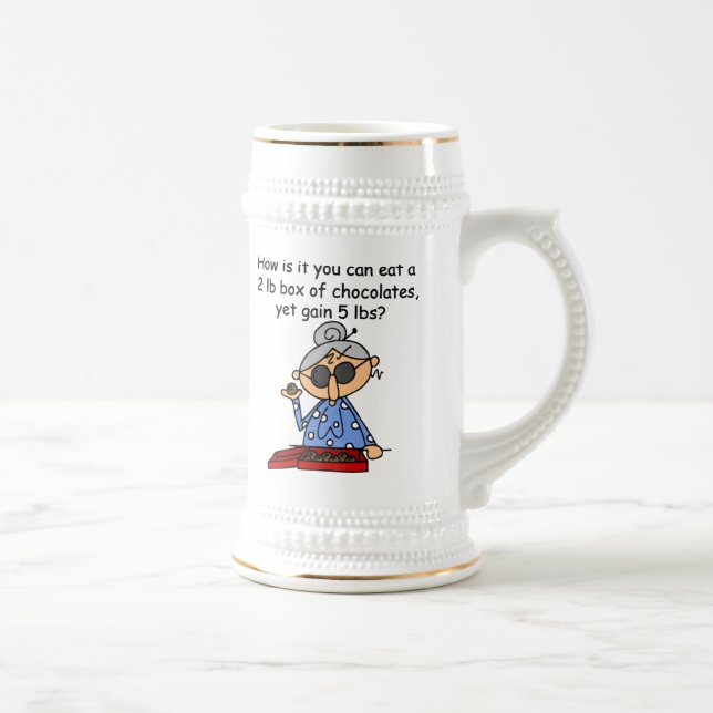 Schokoladen-Richtung Bierglas (Rechts)