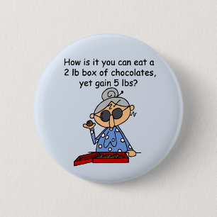 Schokoladen-Richtung Button