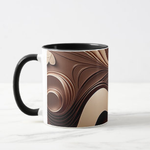 Schokoladen-Tasse - Kreative Kakaokunst Tasse