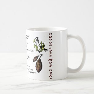 Schokoladen-Tassen-Kuchen-Tasse Tasse