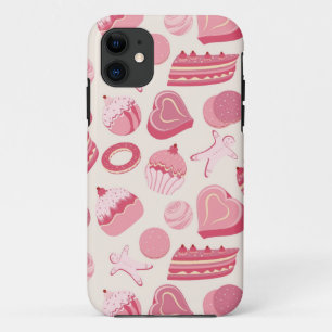 Schokoladen- und Gebäckmuster 2 Case-Mate iPhone Hülle