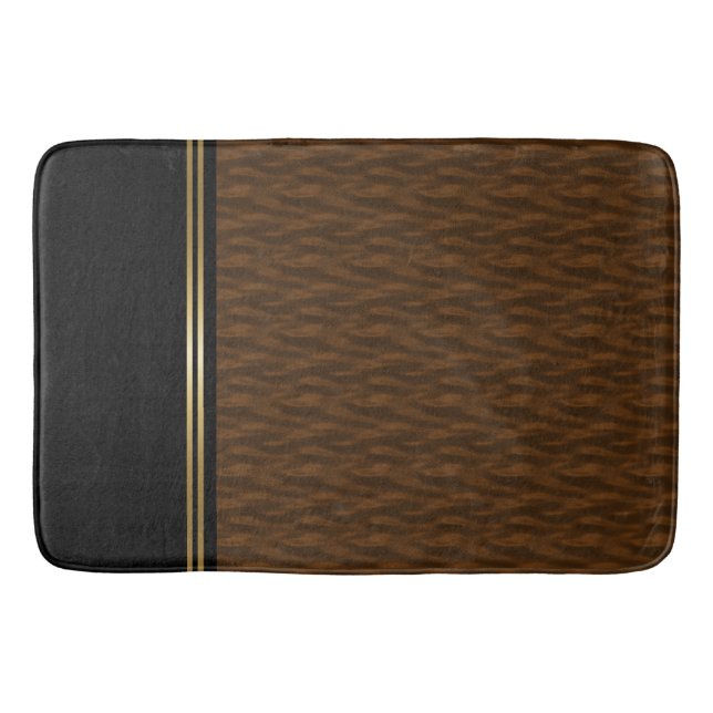 Schokoladen-Wasser Badematte (Vorderseite)