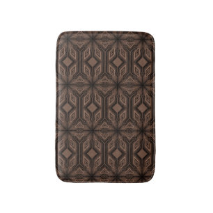 Schokoladenbraune Mosaik-Schaum-Bad-Matte Badematte
