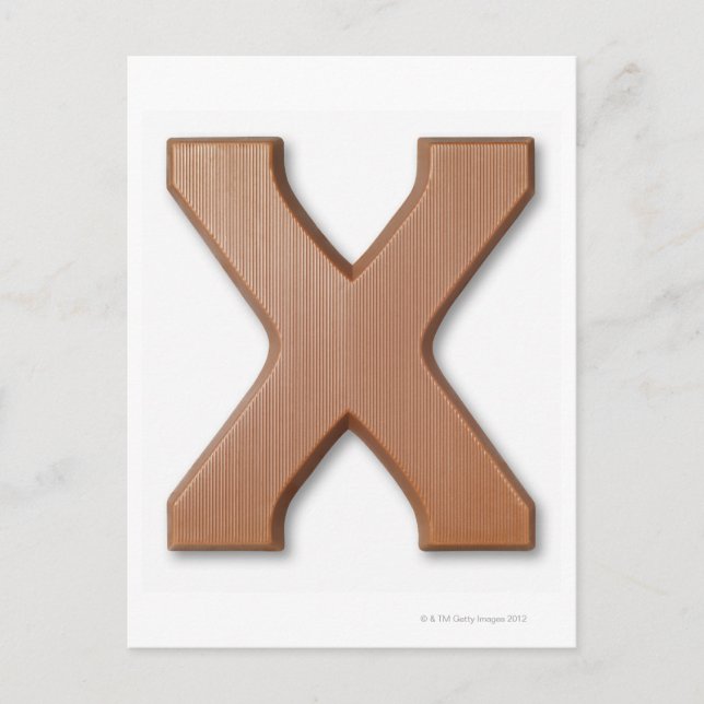 Schokoladenbrief x postkarte (Vorderseite)