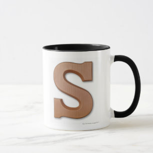 Schokoladenbuchstabe s tasse