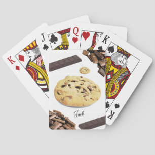 Schokoladenchip-Kartenspiel Spielkarten