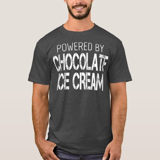 Schokoladencreme mit Schokolade T-Shirt (Vorderseite)