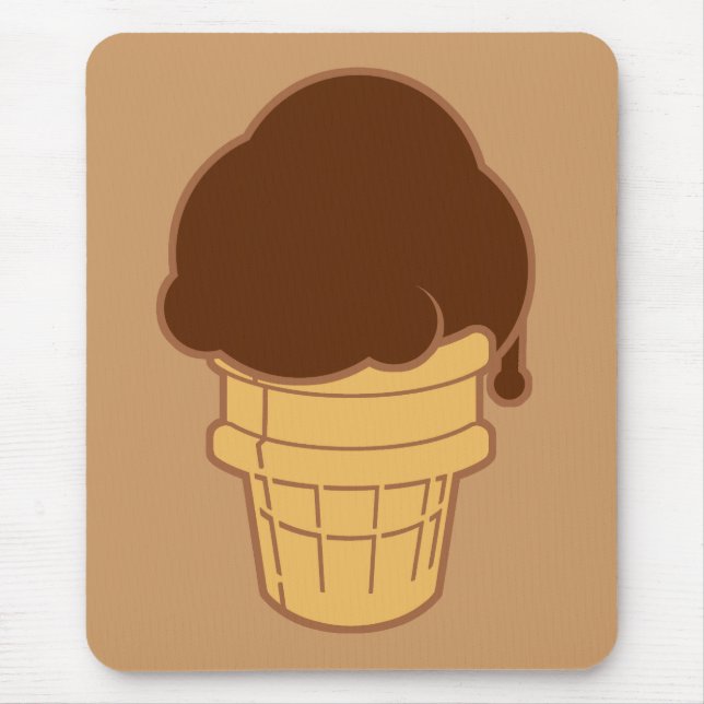 Schokoladencreme Mousepad (Vorne)