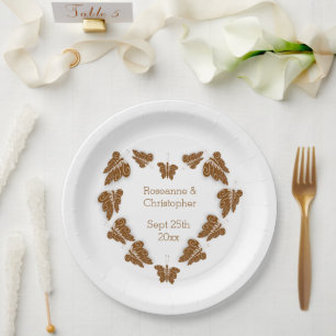 Schokoladencreme Pappteller