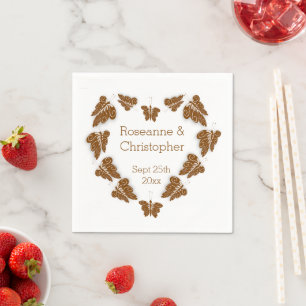 Schokoladencreme Serviette