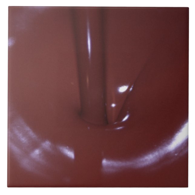 Schokoladendecke Fliese (Vorderseite)