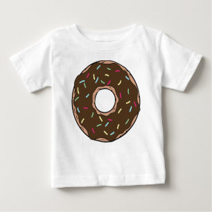 SchokoladenDonut, Doughnut, Glaze, Eisen, Sprinkle Baby T-shirt
