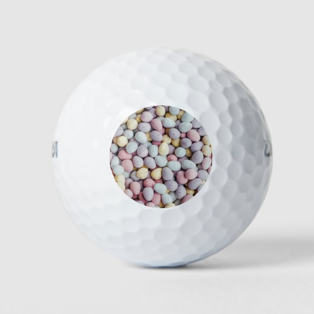 Schokoladeneier Golfball (Vorderseite)