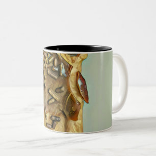 Schokoladeneis Zweifarbige Tasse