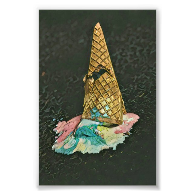 Schokoladeneisgeschenk Fotodruck (Vorne)