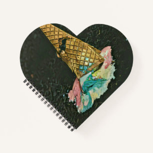 Schokoladeneisgeschenk Notizbuch