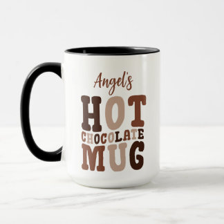 Schokoladenfarben Custom (So-&-So's) Heiße Schokol Tasse