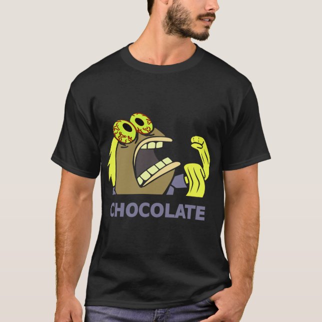Schokoladenfisch von Spongebob T-Shirt (Vorderseite)