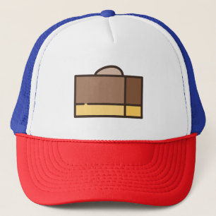 Schokoladenfleck Truckerkappe