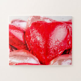 Schokoladenherzen Puzzle