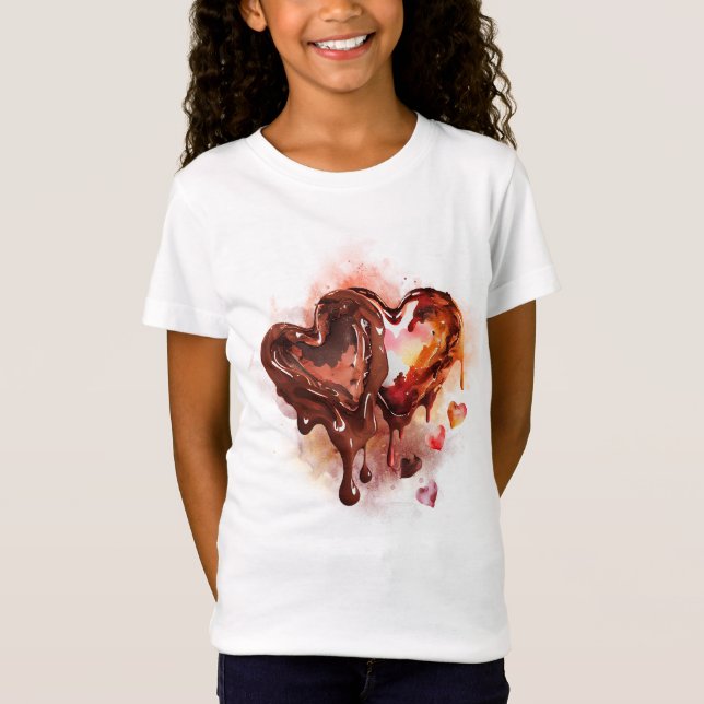 Schokoladenherzen T-Shirt (Vorderseite)