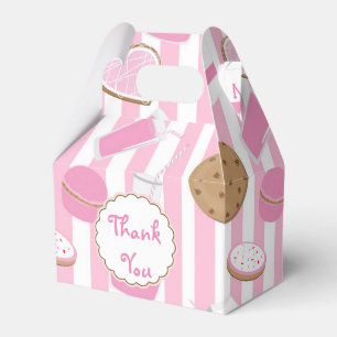 Schokoladenkekse & Milch Rosa Geburtstagsgeschenkb Geschenkschachtel