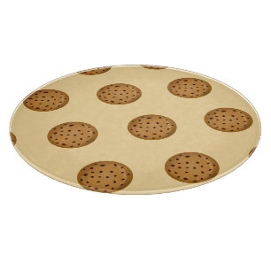 Schokoladenkekse schneidebrett