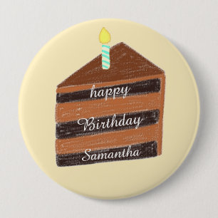 Schokoladenkuchen Button