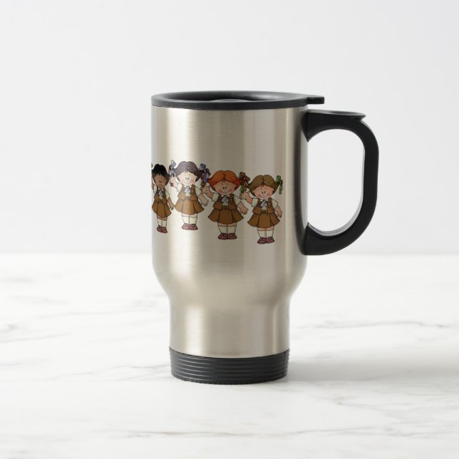 Schokoladenkuchen-Gruppe Reisebecher (Rechts)