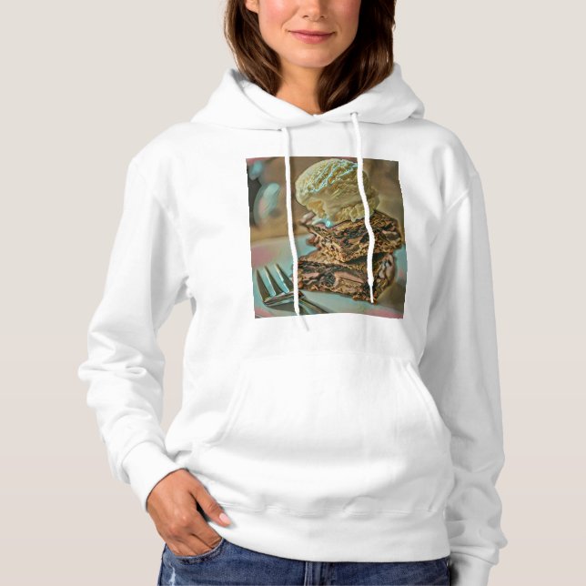 Schokoladenkuchen Hoodie (Vorderseite)