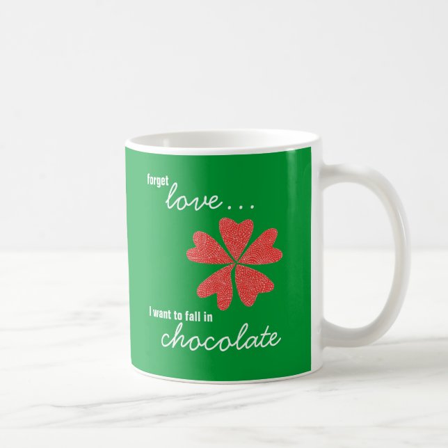 Schokoladenkuchen in einem Tasse (Rechts)