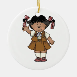 Schokoladenkuchen Keramikornament