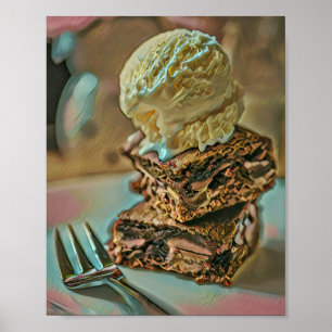 Schokoladenkuchen Poster