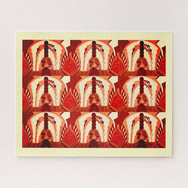 Schokoladenkunst Puzzle (Horizontal)