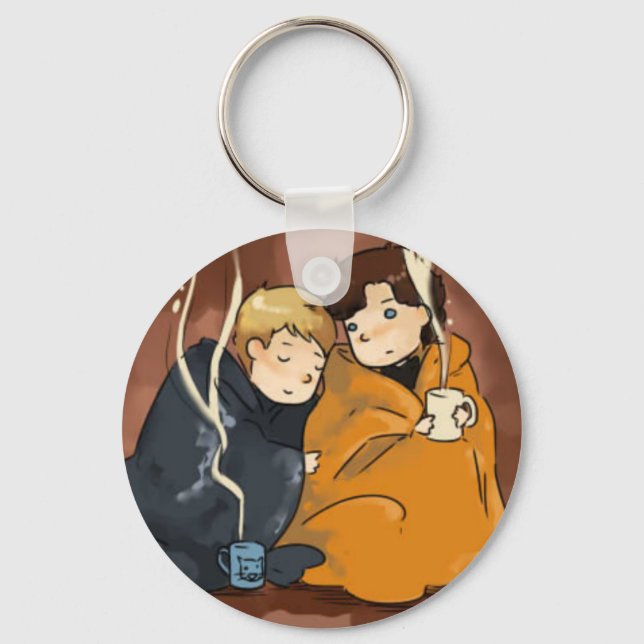 Schokoladenkuppeln Schlüsselanhänger (Vorderseite)