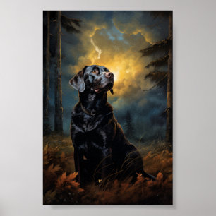 Schokoladenlabrador Poster