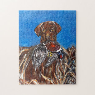 SCHOKOLADENLABRADOR-RETRIEVER PUZZLE