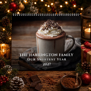 Schokoladenliebhaber 2027 Gourmet-Dessert Familien Kalender