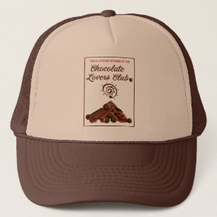 Schokoladenliebhaber Club Hut Truckerkappe