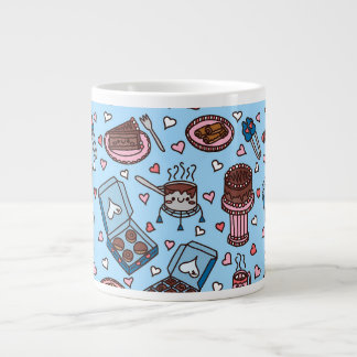Schokoladenliebhaber süß Jumbo-Tasse