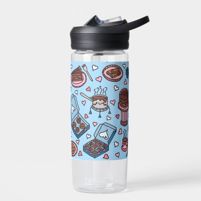 Schokoladenliebhaber süß trinkflasche (Links)