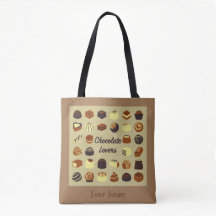 Schokoladenliebhaber Tote Tasche
