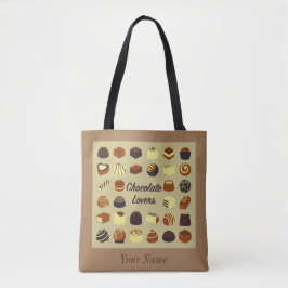 Schokoladenliebhaber Tote Tasche