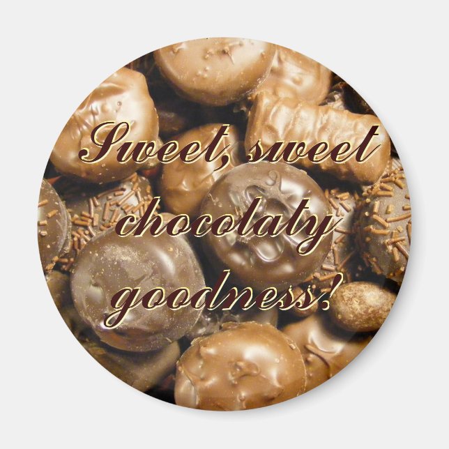 Schokoladenmagnet Magnet (Vorne)