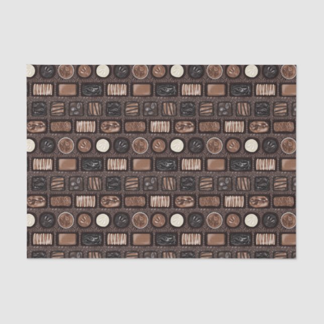 Schokoladenpapier Seidenpapier (Vorderseite)